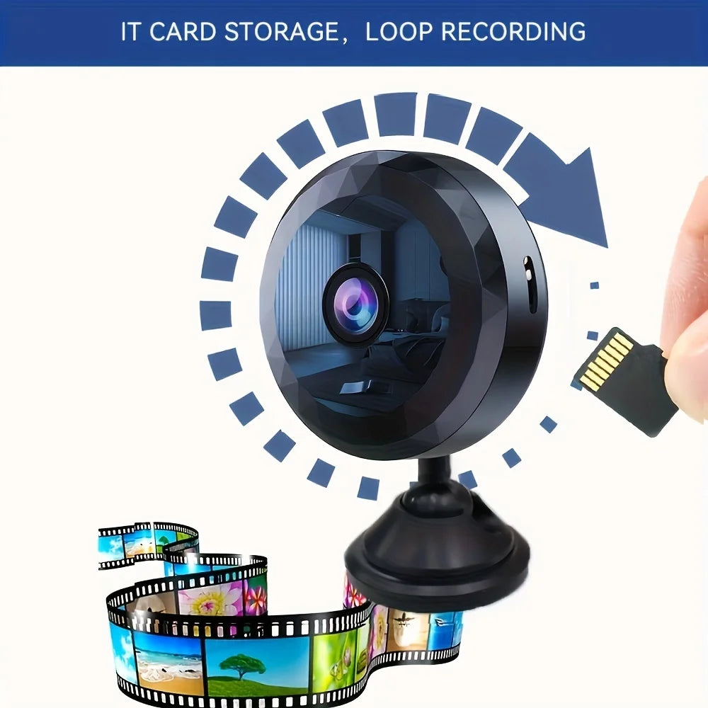 Mini Camera de Surveillance Wi-Fi HD
