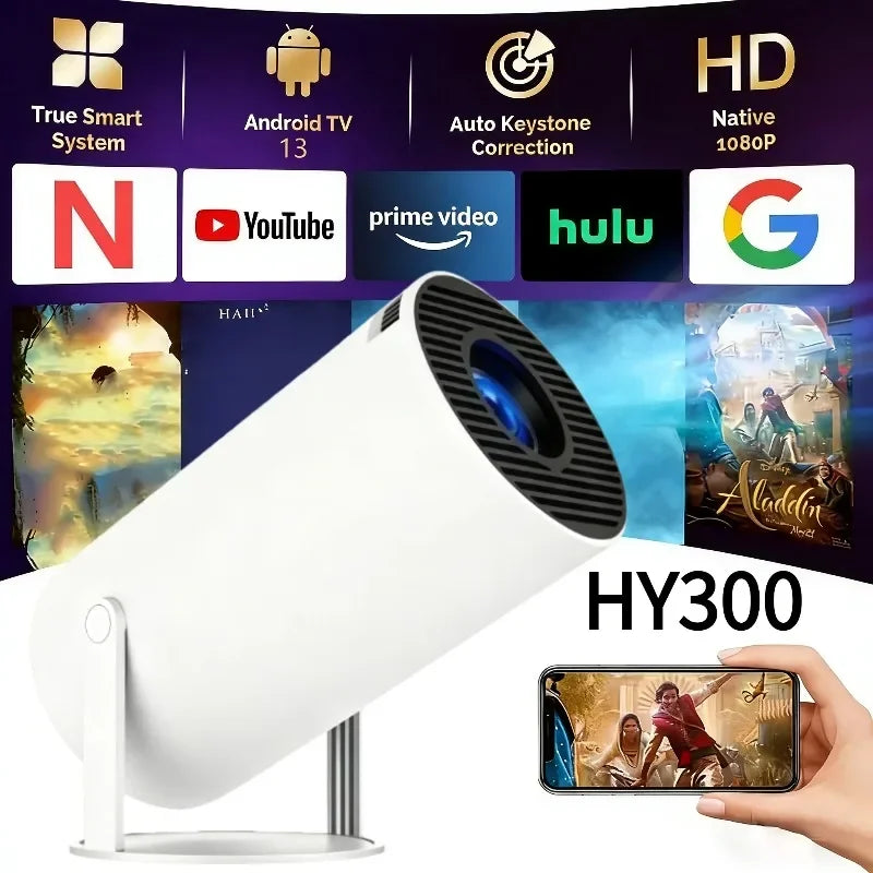 Mini Vidéoprojecteur HD WiFi - Cinéma a domicile