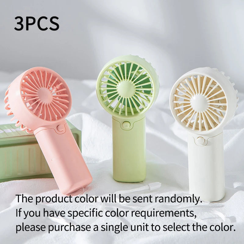 Mini Ventilateur Portable USB - Léger, Rechargeable & Silencieux