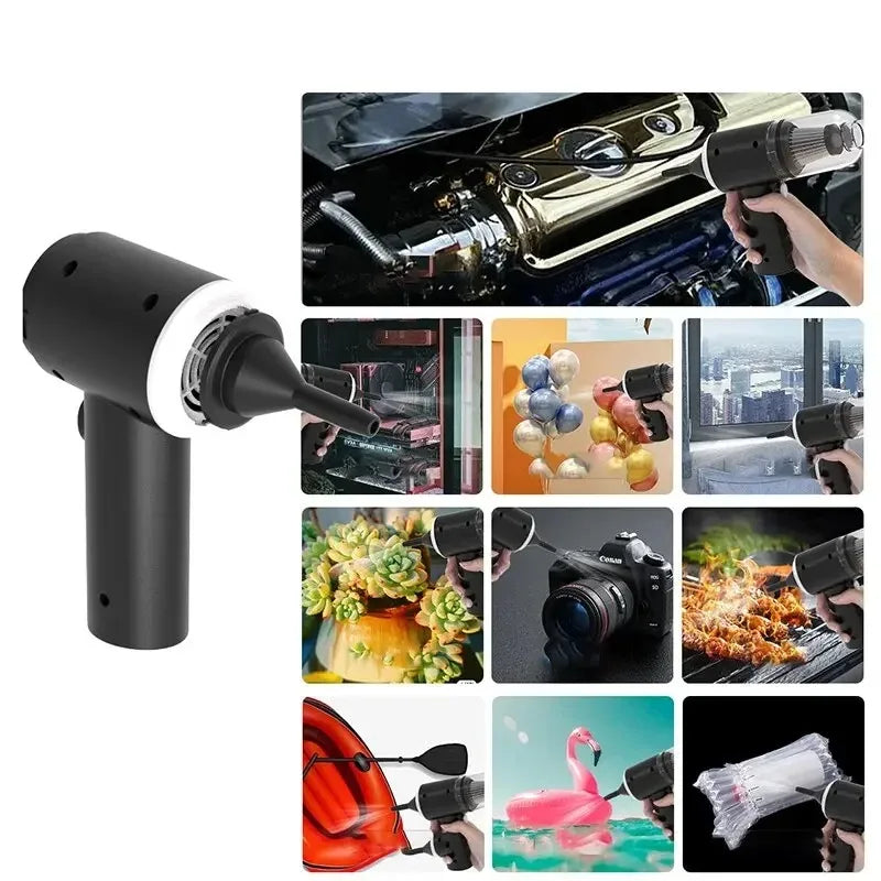 Aspirateur Sans fil 2-en-1 pour Voiture & Maison