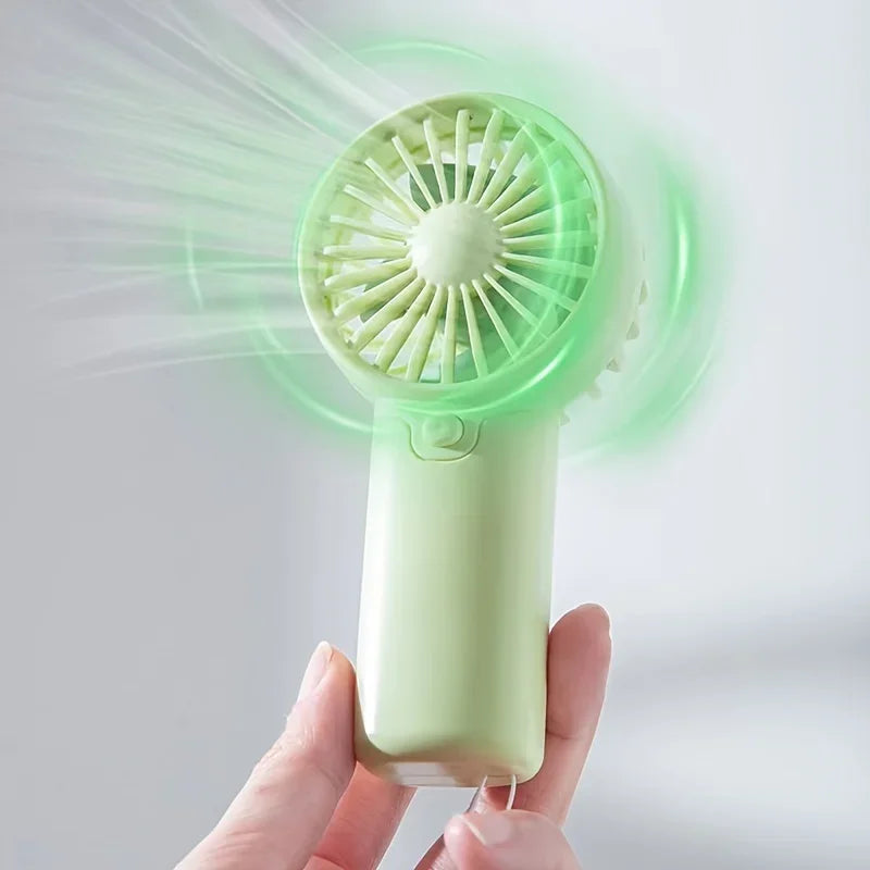 Mini Ventilateur Portable USB - Léger, Rechargeable & Silencieux