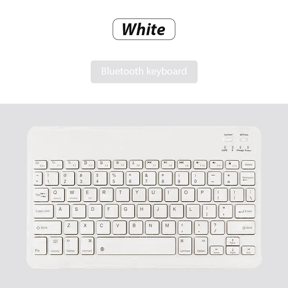 Clavier Bluetooth Sans Fil Ultra Fin/Compatible Ipad/Android/Windows & Ios
