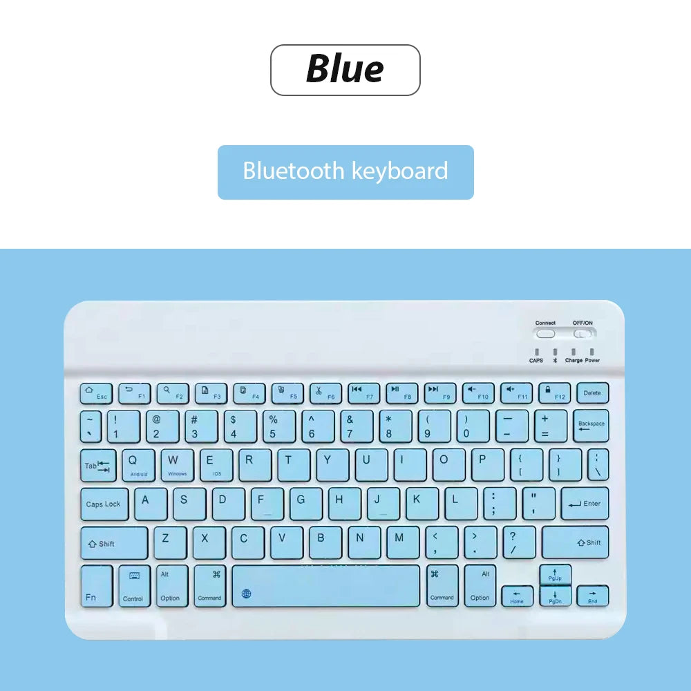 Clavier Bluetooth Sans Fil Ultra Fin/Compatible Ipad/Android/Windows & Ios