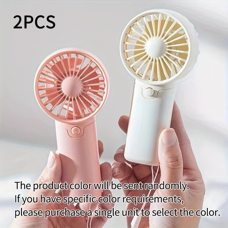 Mini Ventilateur Portable USB - Léger, Rechargeable & Silencieux