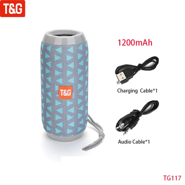 Enceinte Bluetooth Portable - Son Puissant & Basses Renforcées