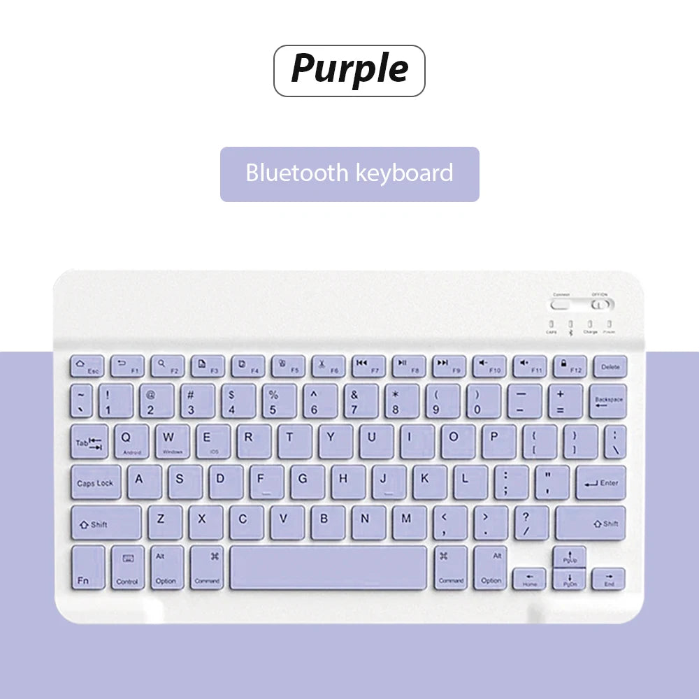 Clavier Bluetooth Sans Fil Ultra Fin/Compatible Ipad/Android/Windows & Ios