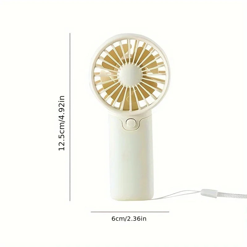 Mini Ventilateur Portable USB - Léger, Rechargeable & Silencieux