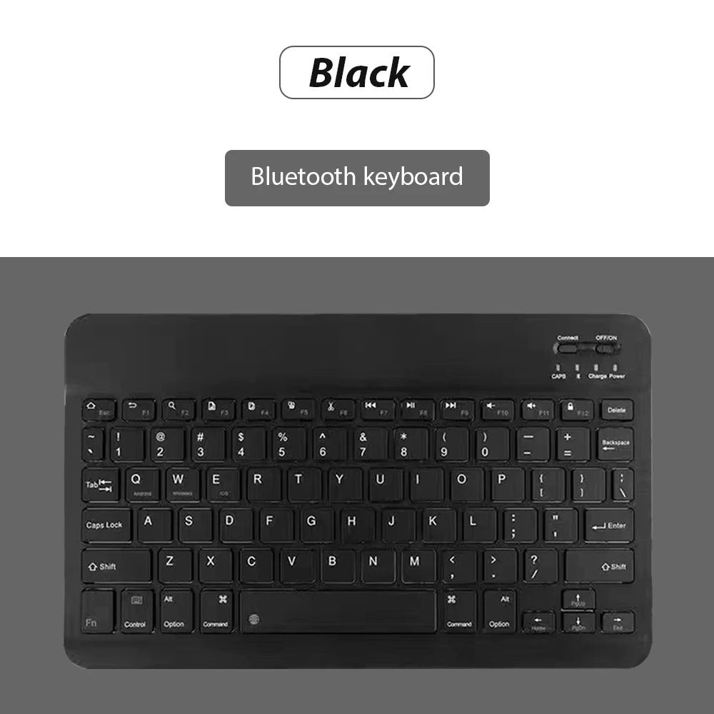 Clavier Bluetooth Sans Fil Ultra Fin/Compatible Ipad/Android/Windows & Ios