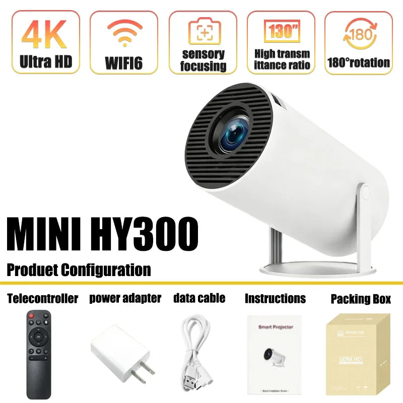 Mini Vidéoprojecteur HD WiFi - Cinéma a domicile