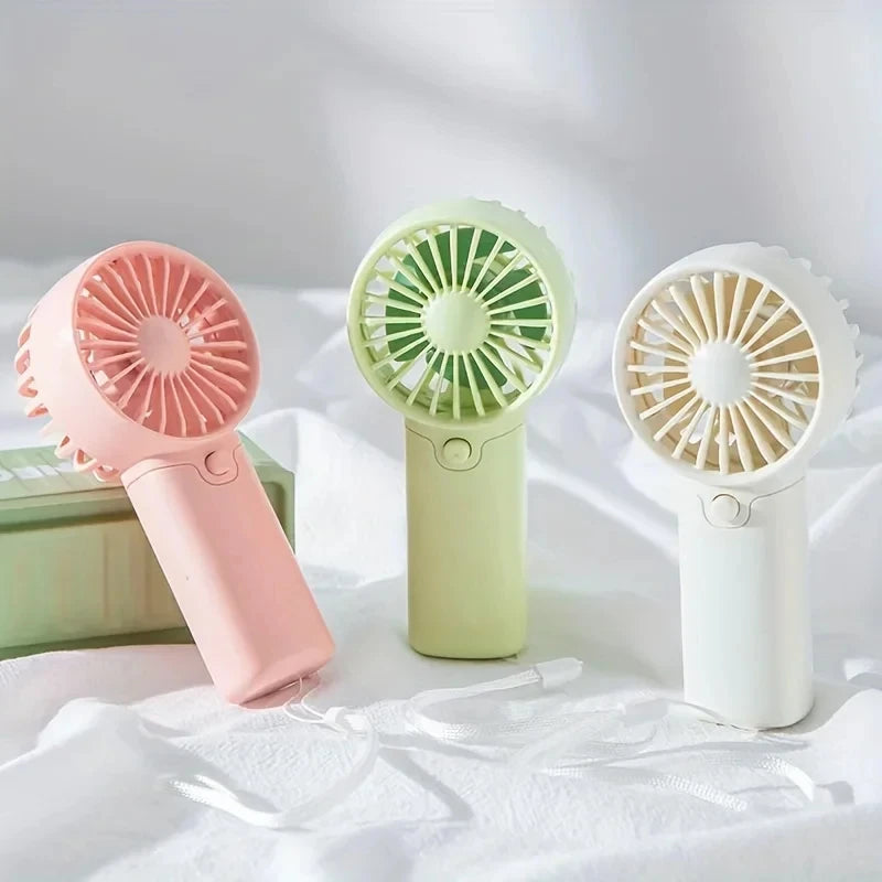 Mini Ventilateur Portable USB - Léger, Rechargeable & Silencieux
