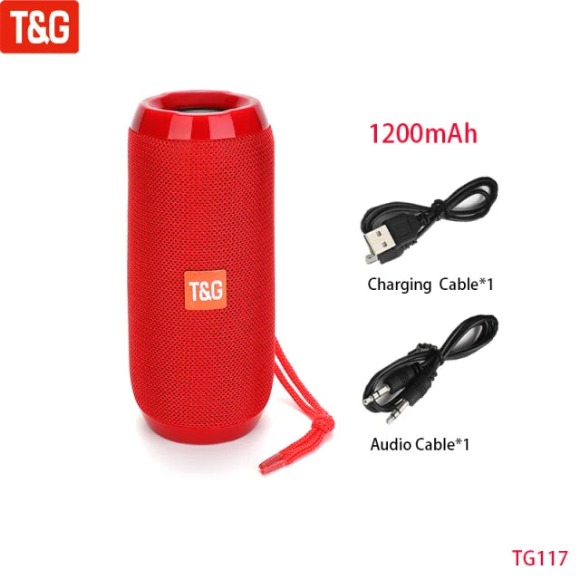 Enceinte Bluetooth Portable - Son Puissant & Basses Renforcées