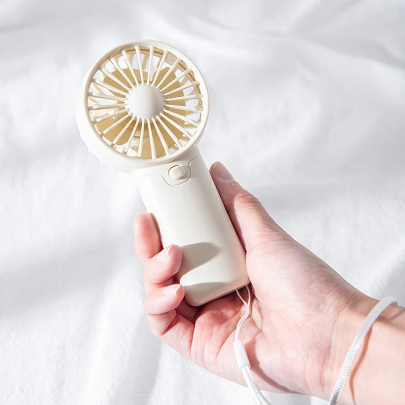 Mini Ventilateur Portable USB - Léger, Rechargeable & Silencieux
