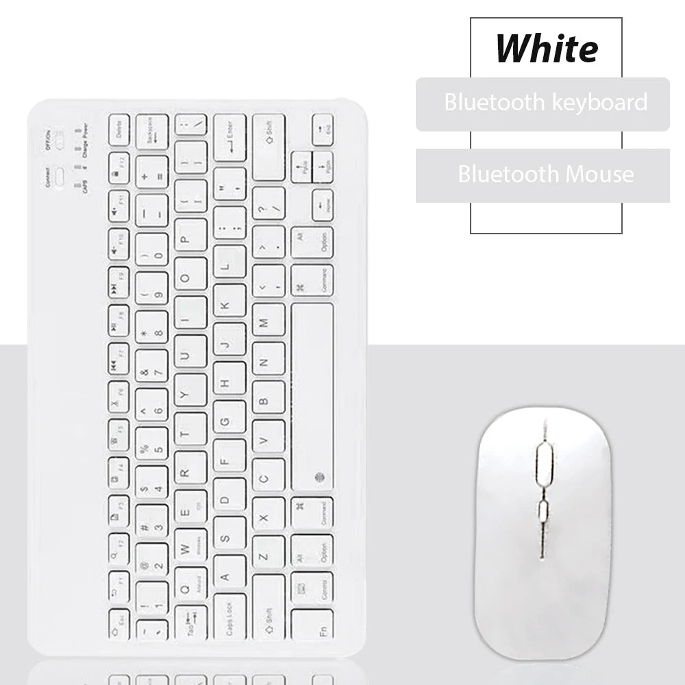 Clavier Bluetooth Sans Fil Ultra Fin/Compatible Ipad/Android/Windows & Ios