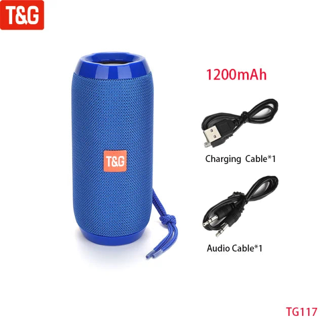 Enceinte Bluetooth Portable - Son Puissant & Basses Renforcées