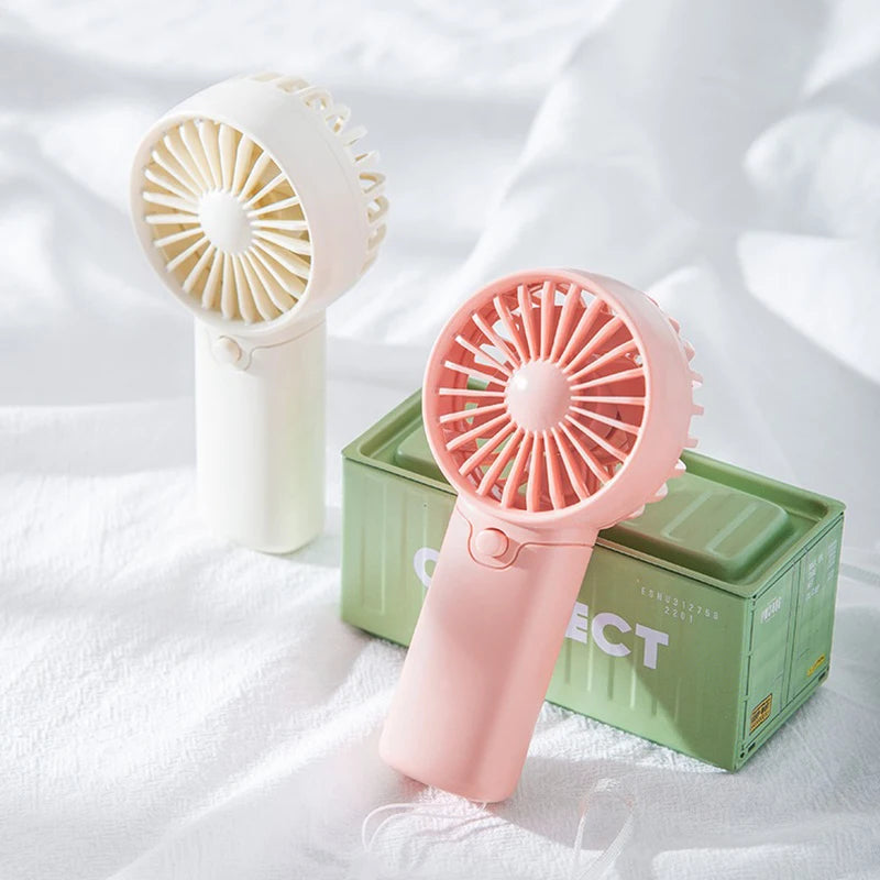 Mini Ventilateur Portable USB - Léger, Rechargeable & Silencieux