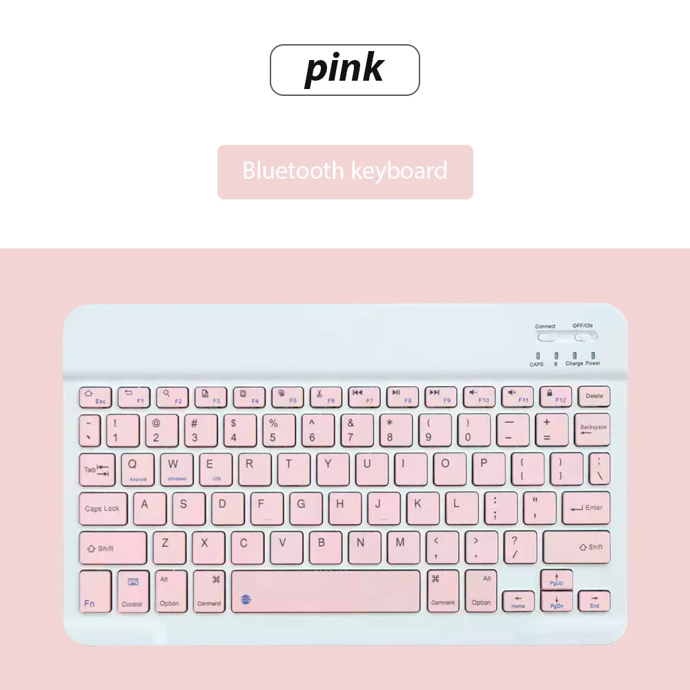 Clavier Bluetooth Sans Fil Ultra Fin/Compatible Ipad/Android/Windows & Ios