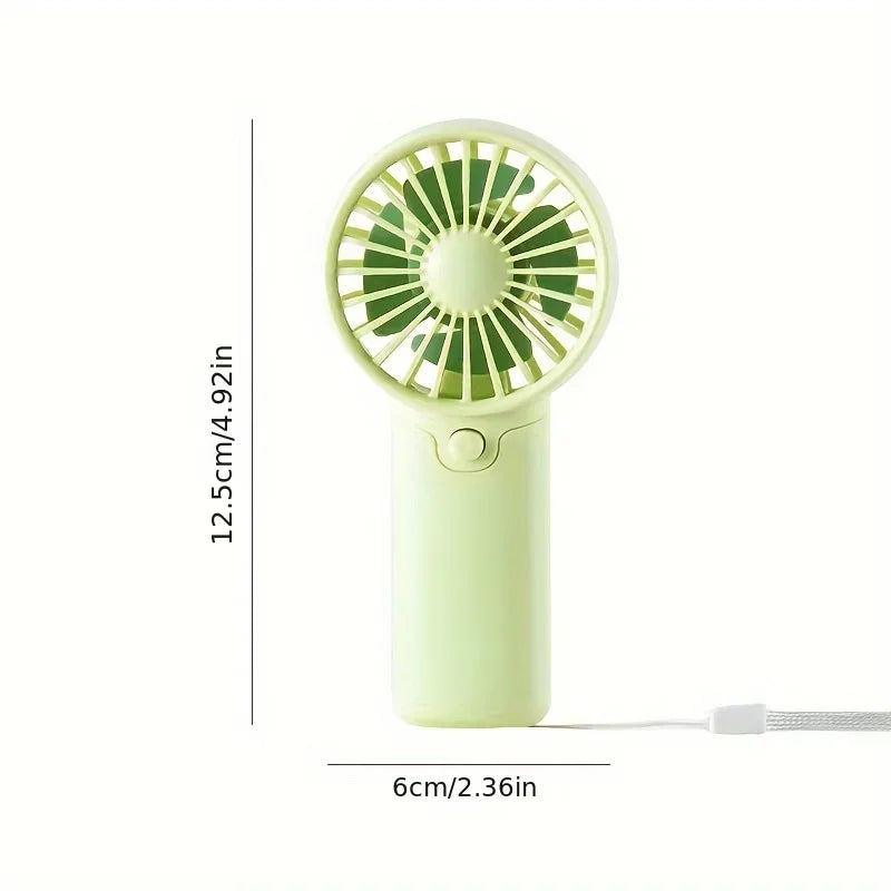 Mini Ventilateur Portable USB - Léger, Rechargeable & Silencieux